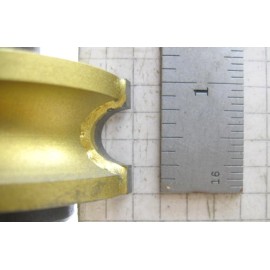 LRH 70-C 3/8" concave radius half round 3/4" bore