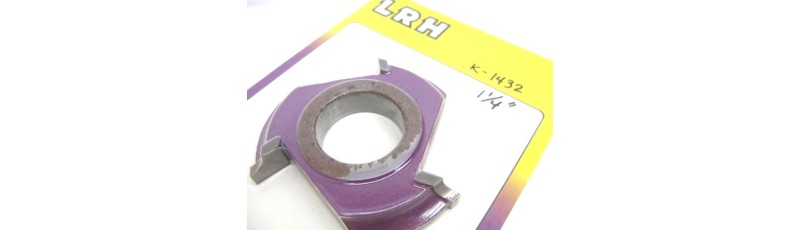 LRH K-1432 shaper cutter molder 1/4" radius quarter round concave 1-1/4"