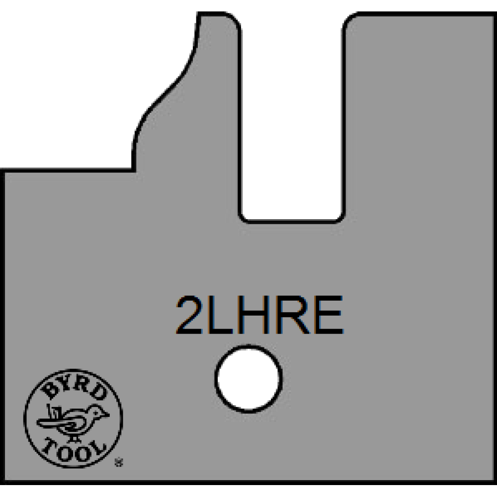 Byrd Rail Shaper Cutter Tip set 2LHRE CCW - MFD