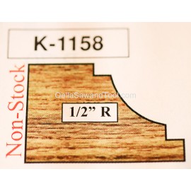 LRH K-1158 reversible shaper cutter 3/4