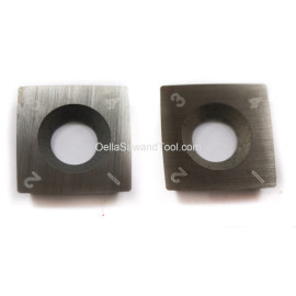 15mm x 15mm x 2.5mm - 4-edge (150mm radius faces, rounded corners) Carbide Insert (Sold in boxes of 10)