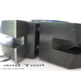 Byrd Rail Shaper Cutter loaded with #5RE Shaker Pattern Inserts Bore (choice)