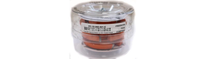 Freeborn PC-10-060-501-E Cope & Pattern Eased Edge 1/4" x 1/2" chamfer style set