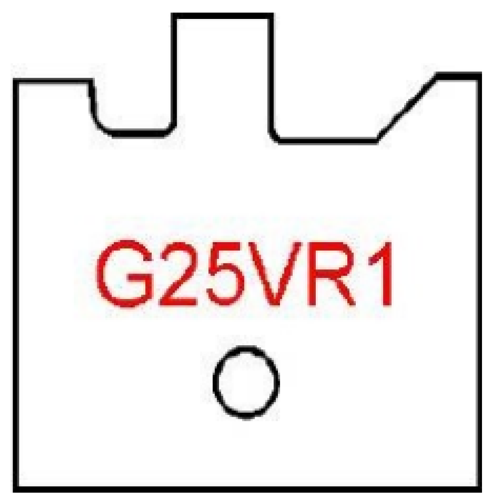 Byrd G25VR1 Right Hand Flooring Paneling Groove Carbide Insert 1/16" Micro Bevel