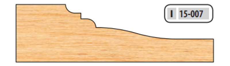 Freeborn IC-15-007 Raised Panel Insert Cutter for 5/8" material