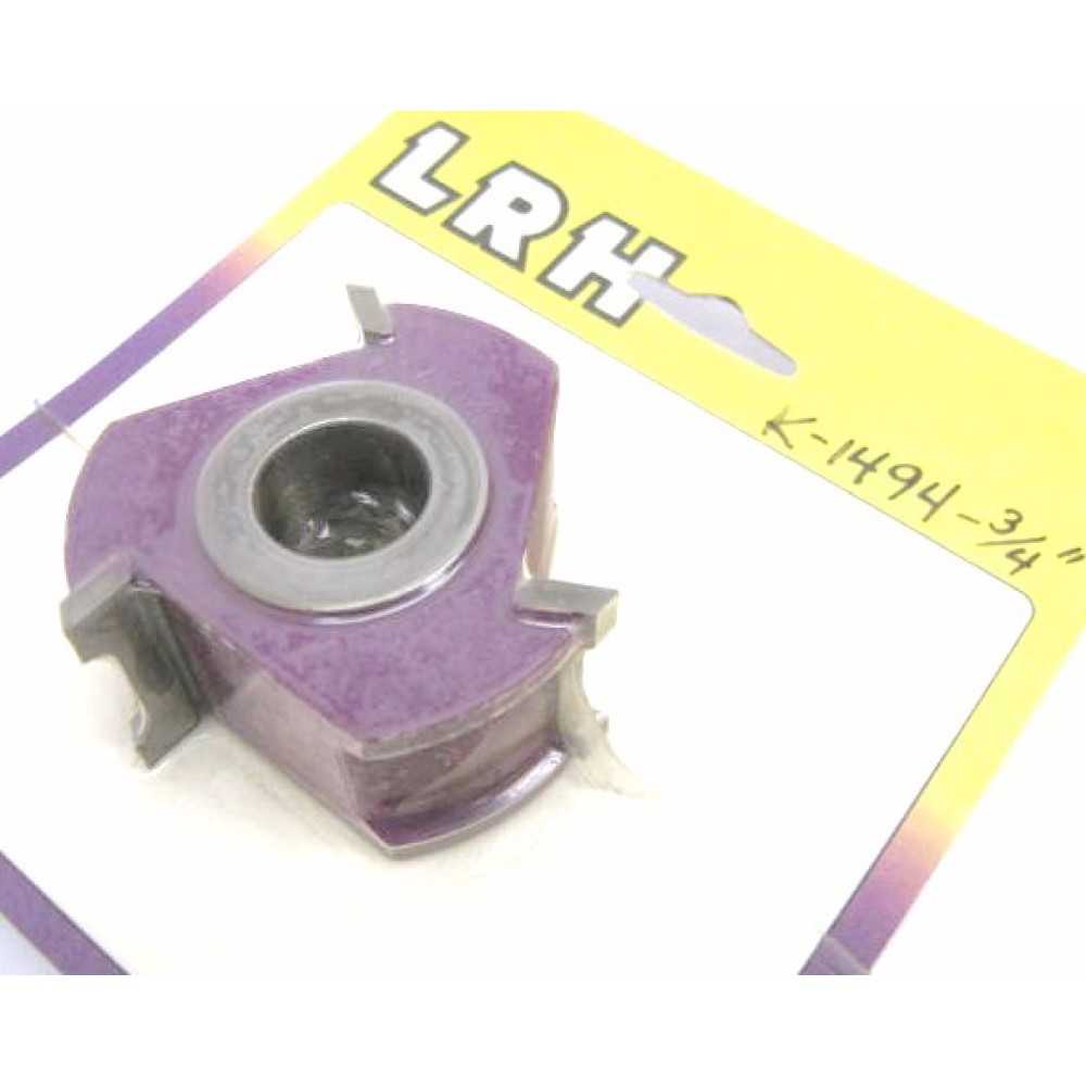 LRH K-1494 shaper cutter molder 1/8" radius double easing 3/4"