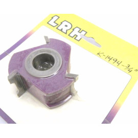 LRH K-1494 shaper cutter molder 1/8" radius double easing 3/4"