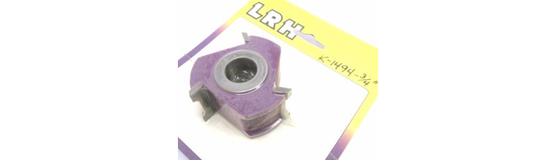 LRH K-1494 shaper cutter molder 1/8" radius double easing 3/4"