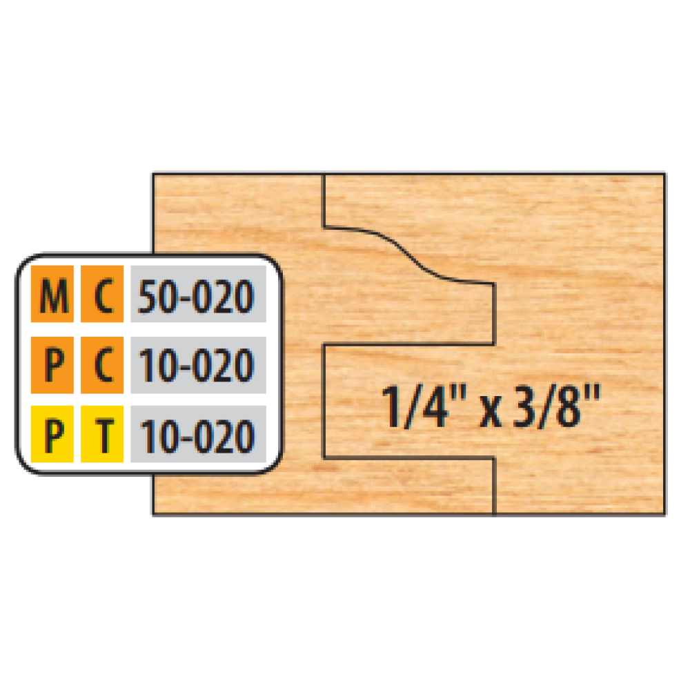 Freeborn PC-10-020 Cope & Pattern 6 piece shaper cutter  set 