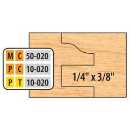 Freeborn PC-10-020 Cope & Pattern 6 piece shaper cutter  set 