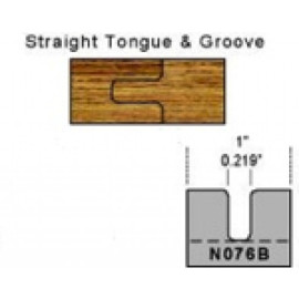 Magic Molder Plugs N-76 A & N-76 B Tongue and Groove Profile