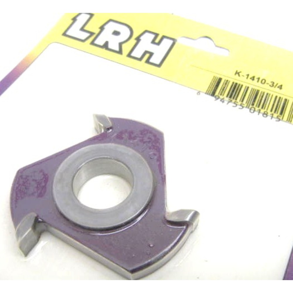 LRH K-1410 shaper cutter molder 1/8" radius quarter round convex radius 3/4" 