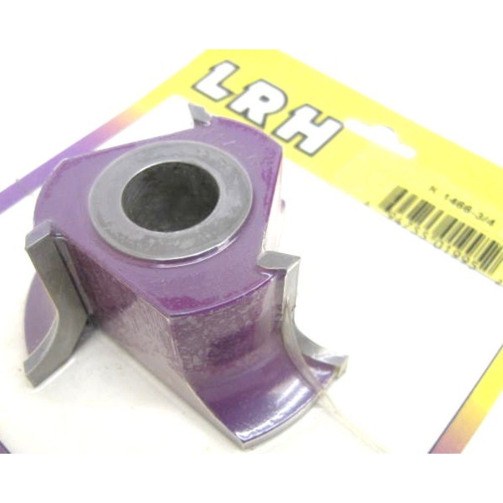 LRH K-1466 extended quarter round concave 1/2" radius 3/4"