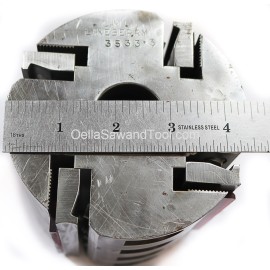 Shaper cutter molder 120mm/4.75" cut length x 4-1/2" ODx1-1/4" bore corrugated head 20 hook